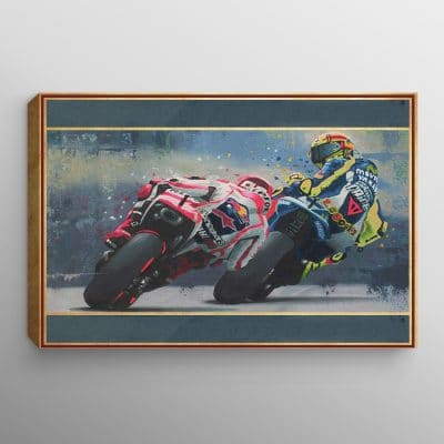0.75'' Framed Canvas