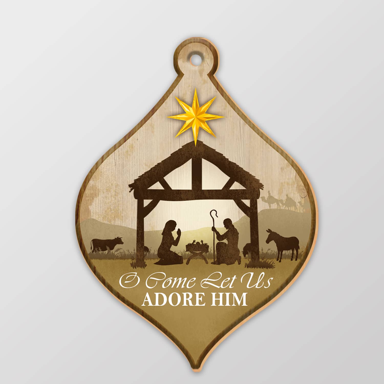 3TM. O Come Ornament (4) mk simple
