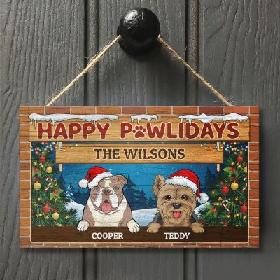 Wooden Door Sign