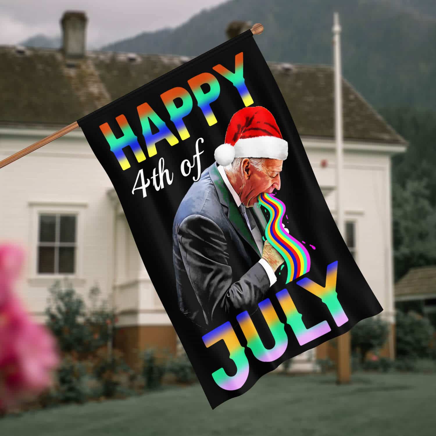 30x40 (1) House Flag Mockup 4