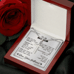 To My Boyfriend When You Wear This Cross Always Remember Artisan Crafted Cross Necklace