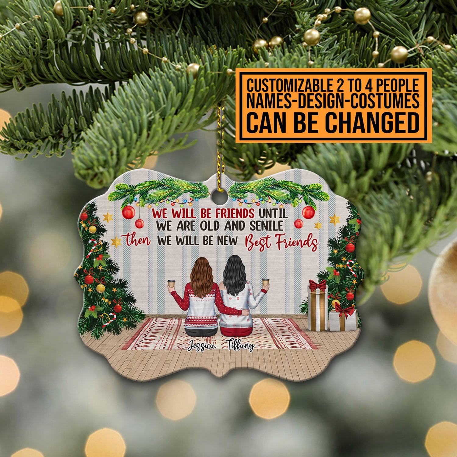 5VT. We Will Be Friends ornament mk1