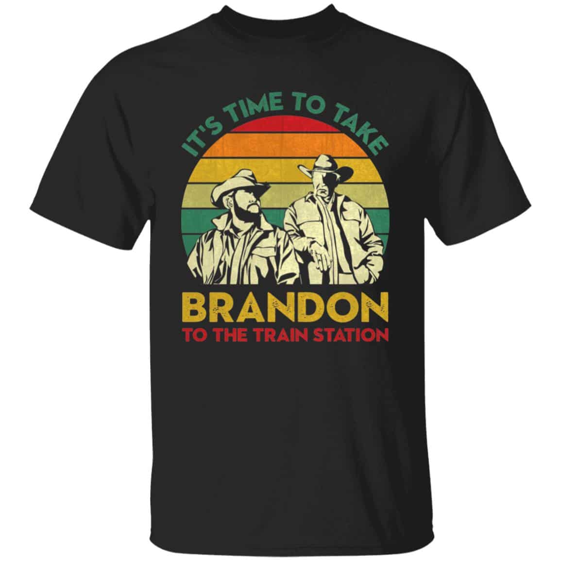6. Brandon Train Station (5), Black, Unisex T-Shirt