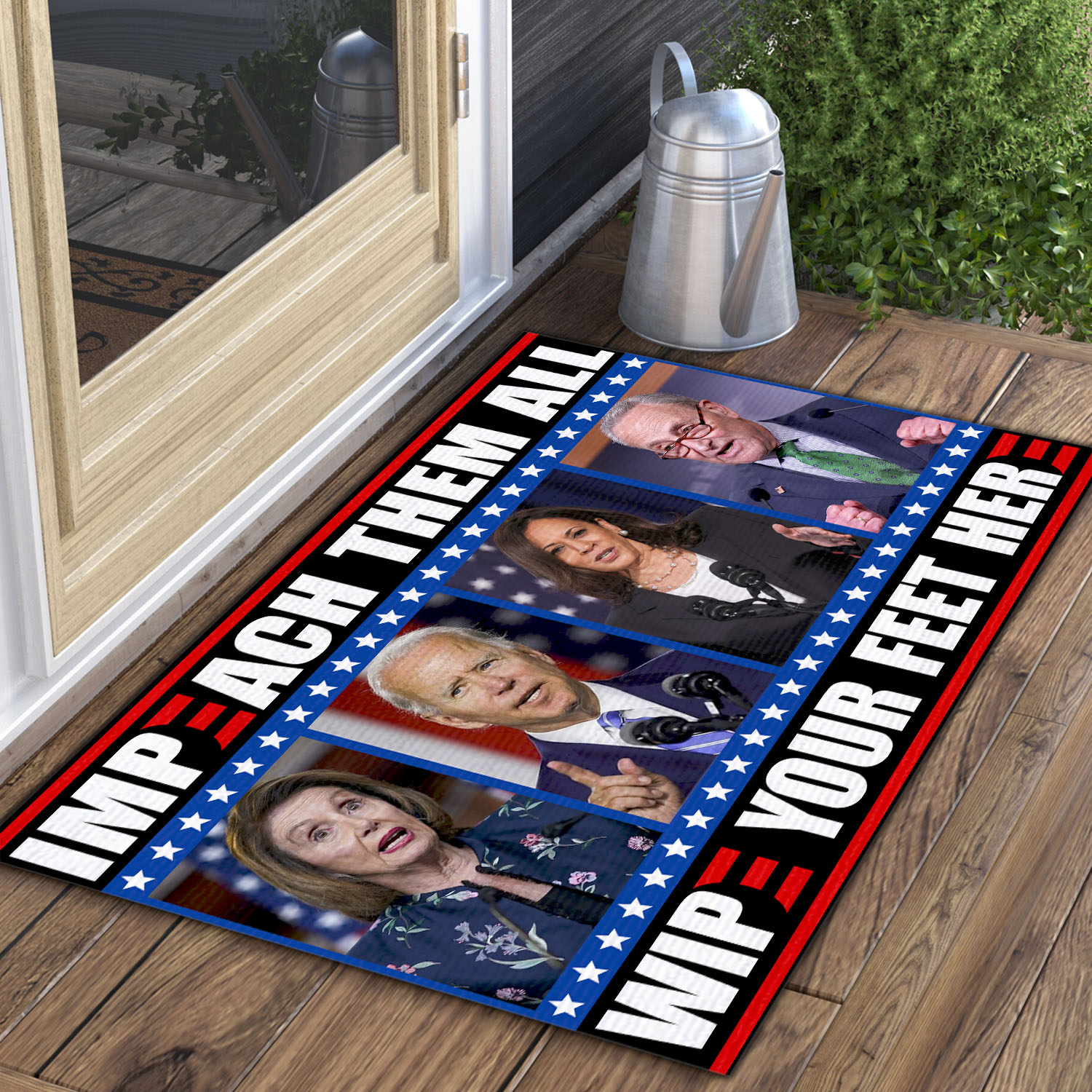 6VT. Impeach Them All Doormat Doormat Mockup 3