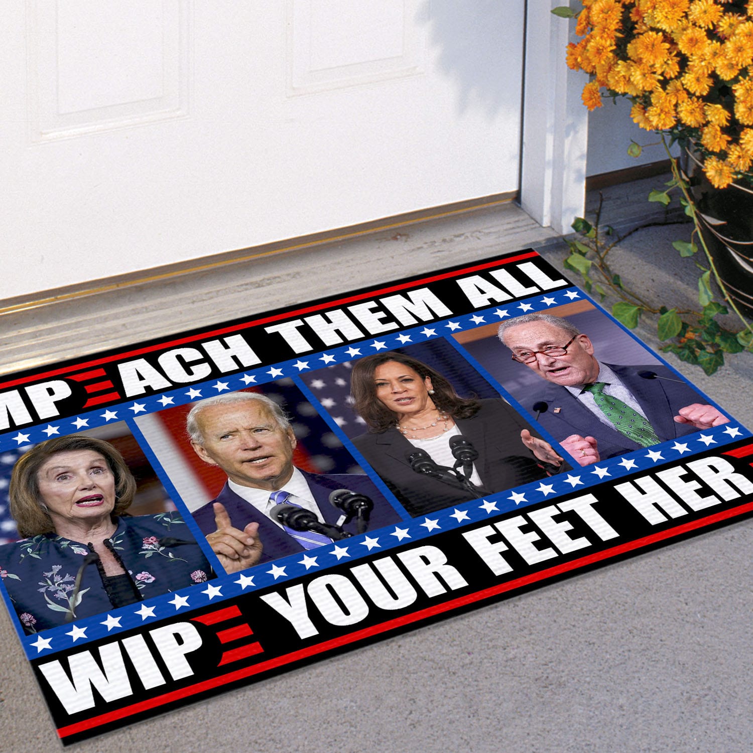 6VT. Impeach Them All Doormat Doormat Mockup 11