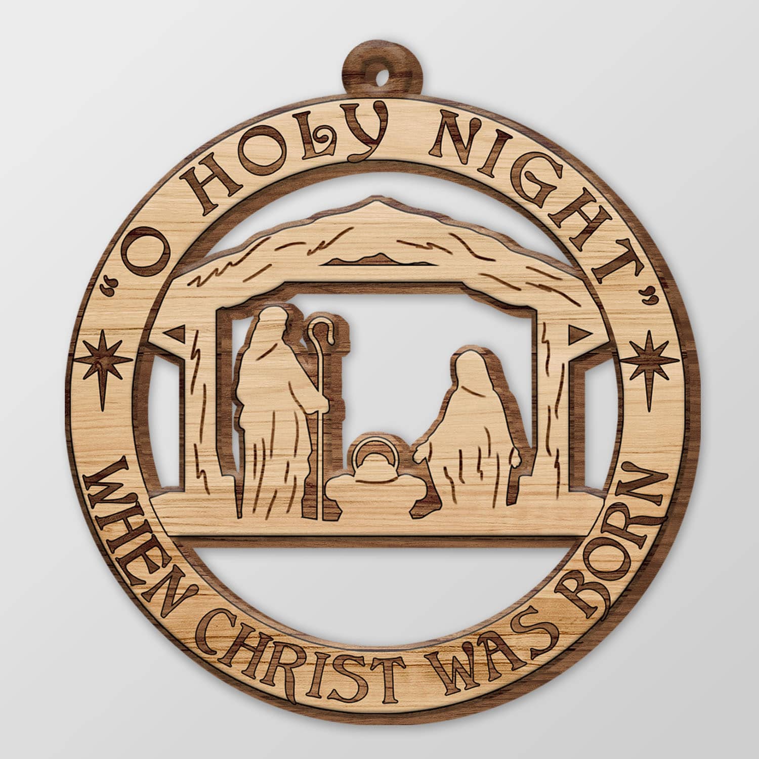 9 HG. O Holy Night Ornament(8) mk simple
