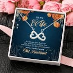 1Th. Ain't No Castle (4) Infinity Heart Necklace (Silver) 4