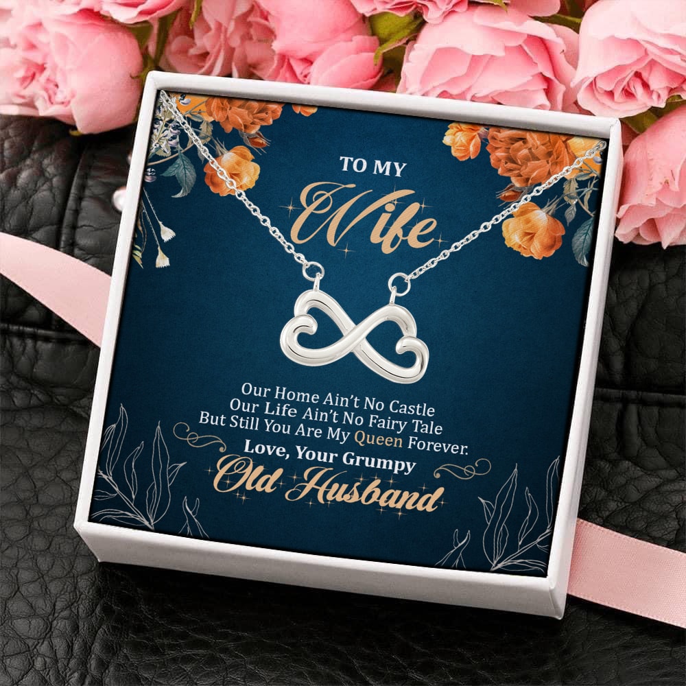 1Th. Ain't No Castle (4) Infinity Heart Necklace (Silver) 4