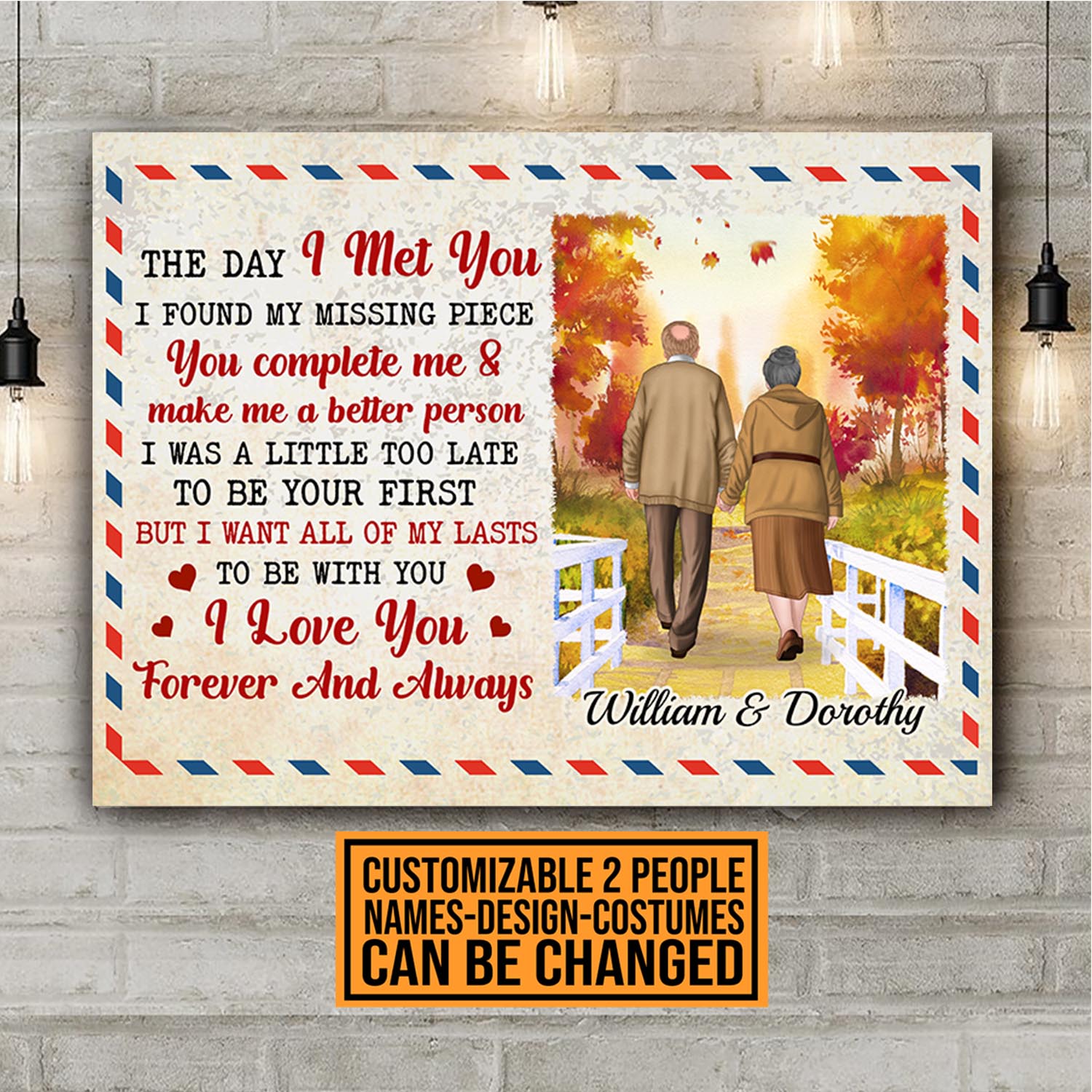 7VT. The Day I Met You canvas mk1