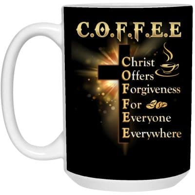 15 oz. White Mug