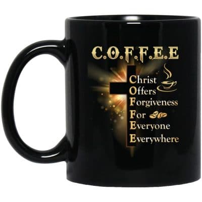 11 oz. Black Mug