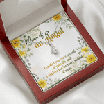 Mama Of An Angel Miscarriage Memorial Alluring Beauty Necklace - Stillborn Bereavement Remembrance Jewelry
