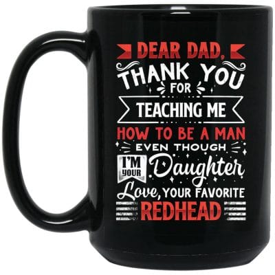 15 oz. Black Mug