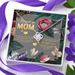 Stepped Up Mom One Who Made The Choice Love Another's Child As Their Own Love Knot Necklace