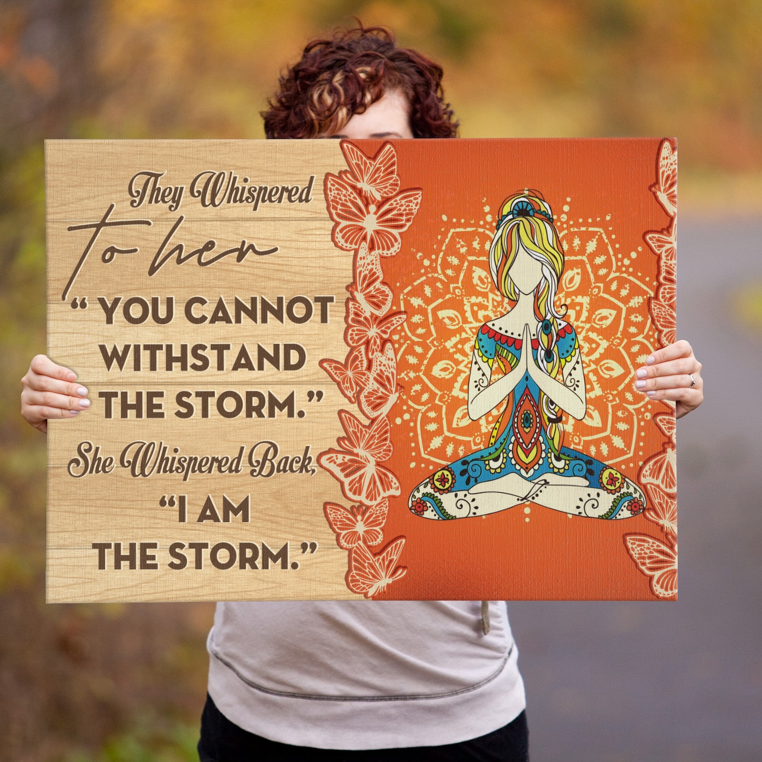 12 HG. They Whispered Yoga Canvas Mockup 2