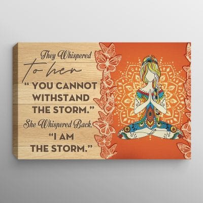0.75'' Framed Canvas