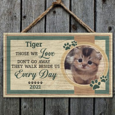 Wooden Door Sign