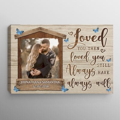 0.75'' Framed Canvas