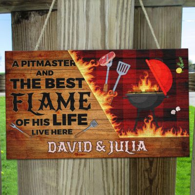 Wooden Door Sign