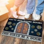 You've Seen Doors Before This Could Be a Door House Doormat - Outdoor Indoor Doormat