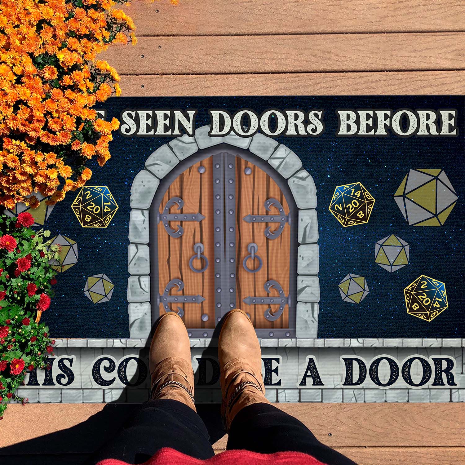 3Th. Seen Doors Before (6) Doormat mockup 7