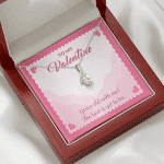 To My Valentine Grow Old With Me The Best Is Yet To Be Alluring Beauty Necklace
