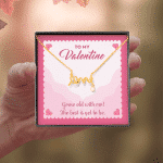 To My Valentine Grow Old With Me The Best Is Yet To Be Scripted Love Pendant Necklace