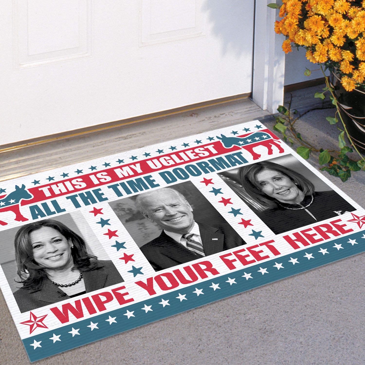 29 HG UU TIEN. Ugliest All The Time Doormat (6) Doormat Mockup 11