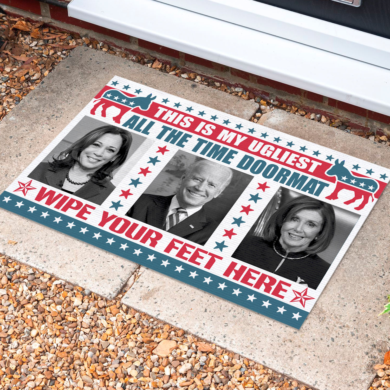 29 HG UU TIEN. Ugliest All The Time Doormat (6) Doormat Mockup 10