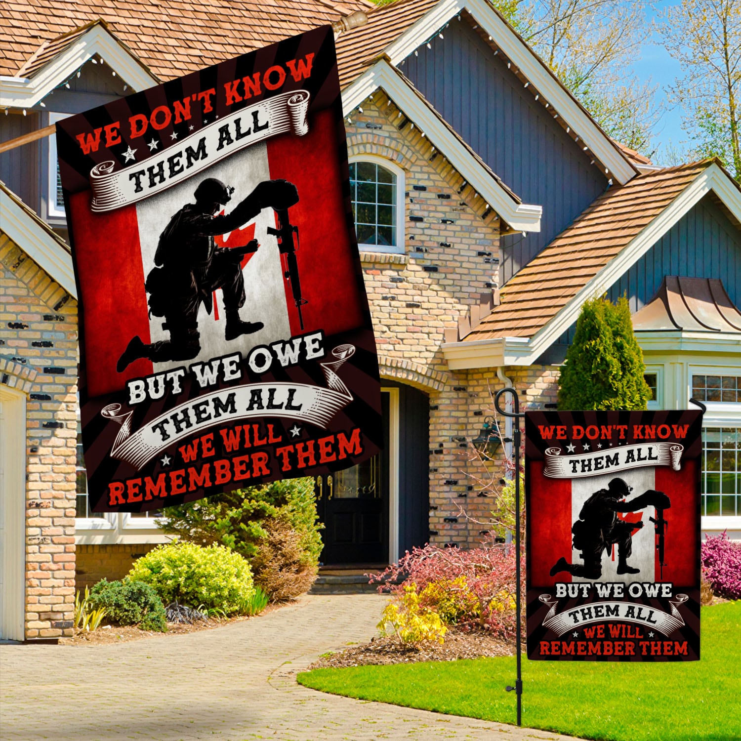 3O. Remember Them-Size 30x40 Garden & House Mockup 3