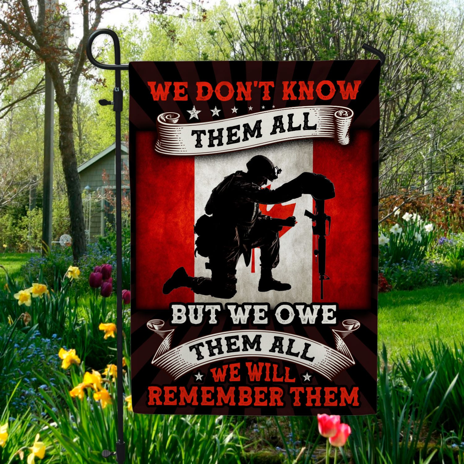 3O. Remember Them-Size 30x40 Garden Flag Mockup 5