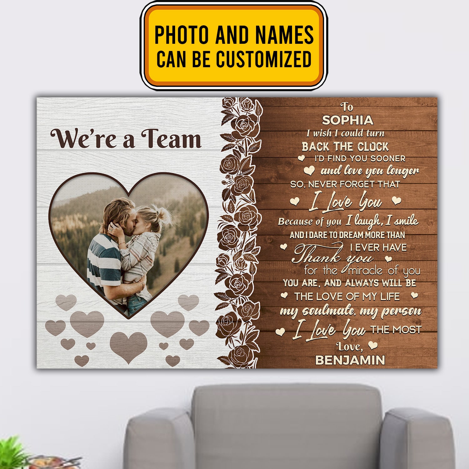 31 HG. We're A Team Custom Photo Mockup 3