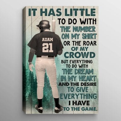 0.75'' Framed Canvas