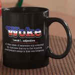 Woke A Fake State Of Awareness Only Achieved By Dummies Ceramic Coffee Mug - Water Bottle