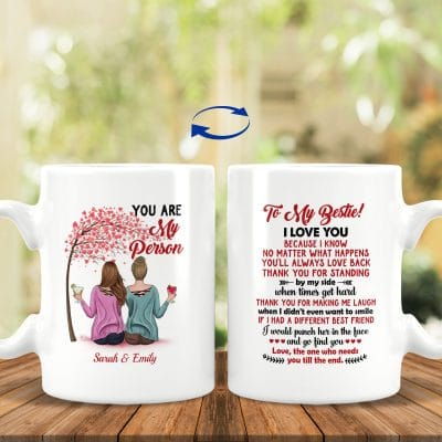 15 oz. White Mug