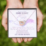 When You Wear This Promise Interlocking Hearts Pendant Necklace - Jewelry Gifts For Her Girlfriend Wife