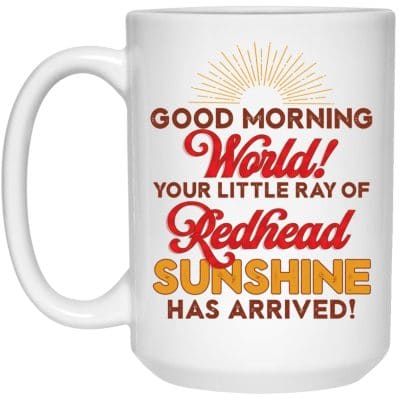 15 oz. White Mug