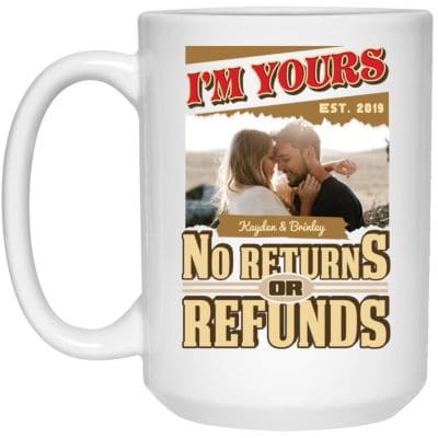 15 oz. White Mug