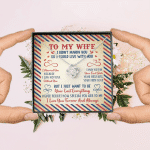 Valentines Gifts for Her To My Wife I Didn't Marry You so I Could Live with You Love Knot Pendant Necklace