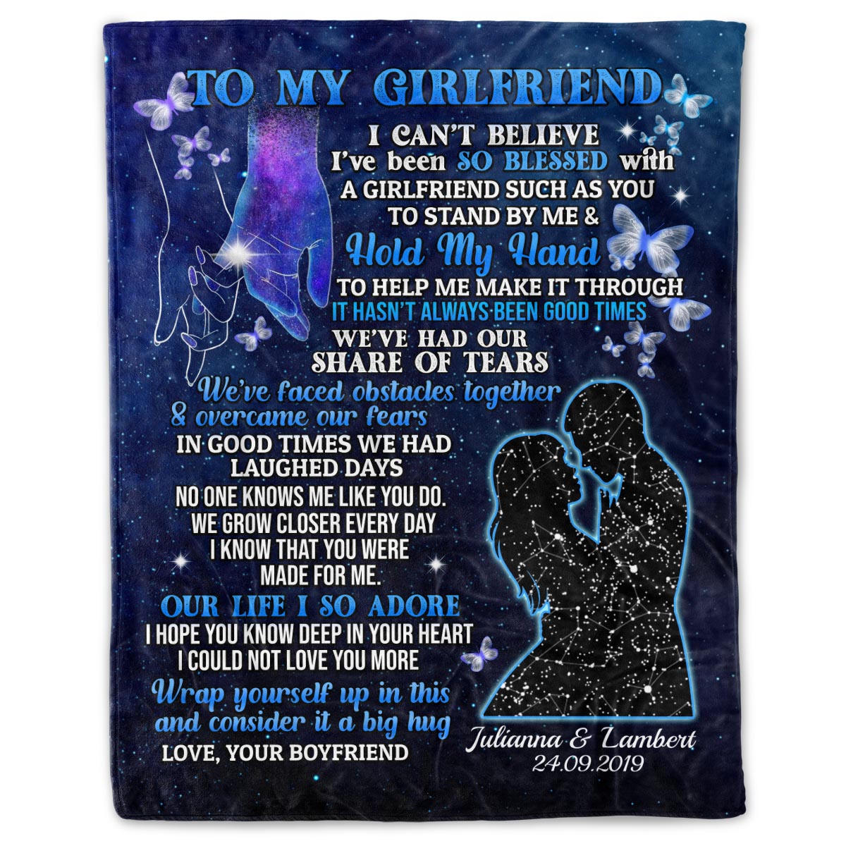 3TM. Consider It Big Hug fleece