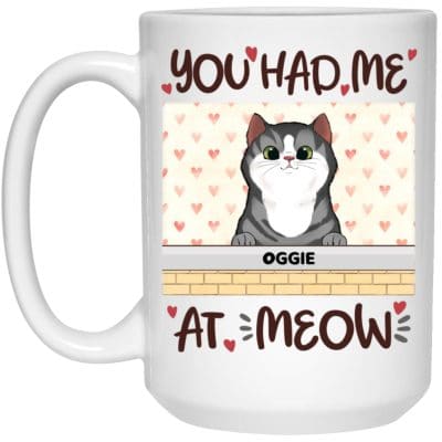 15 oz. White Mug