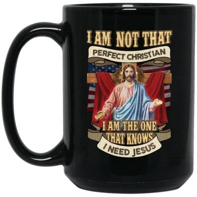 15 oz. Black Mug