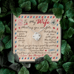 Husband to My Wife Meeting You Was Fate Becoming Your Husband Was a Choice Love Knot Pendant Necklace