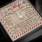 Husband to My Wife Meeting You Was Fate Becoming Your Husband Was a Choice Alluring Beauty Necklace
