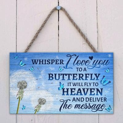 Wooden Door Sign