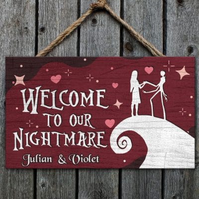 Wooden Door Sign