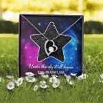 Custom Valentine Gifts Star Map Constellation Necklace Under This Sky It All Began Forever Love Pendant Necklace