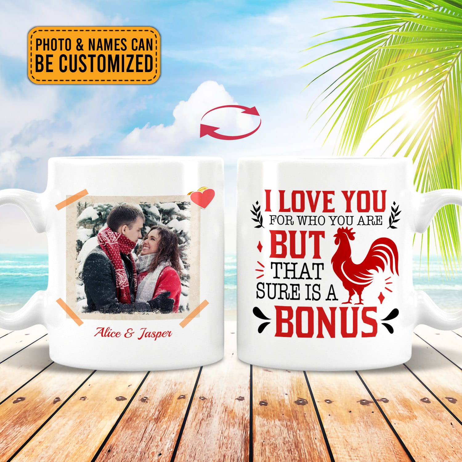 3VT. I Love You For Who mug mk1