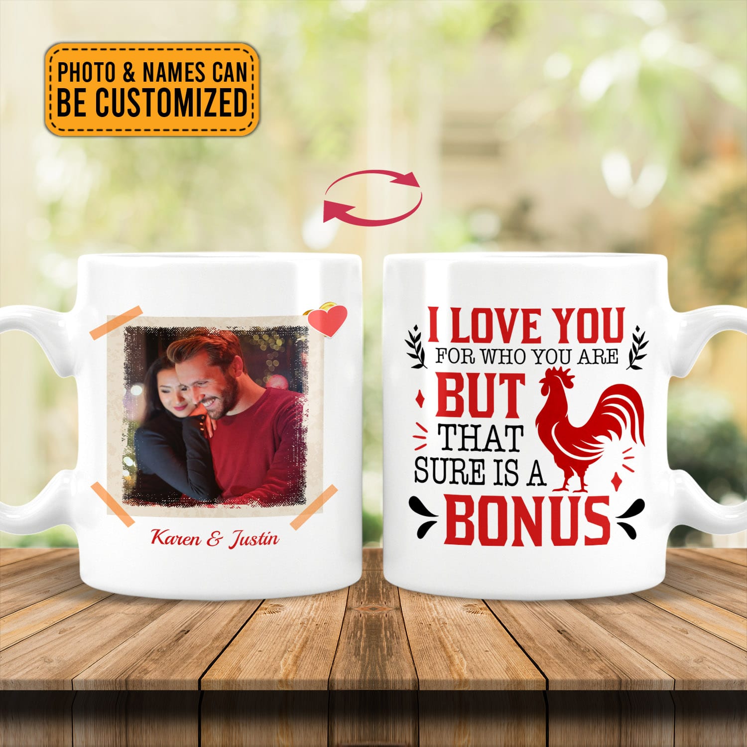 3VT. I Love You For Who mug mk3