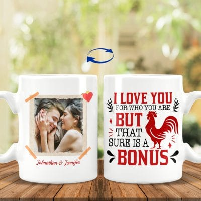 15 oz. White Mug